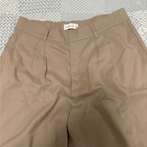 Abercrombie & Fitch Tan Women's Pants